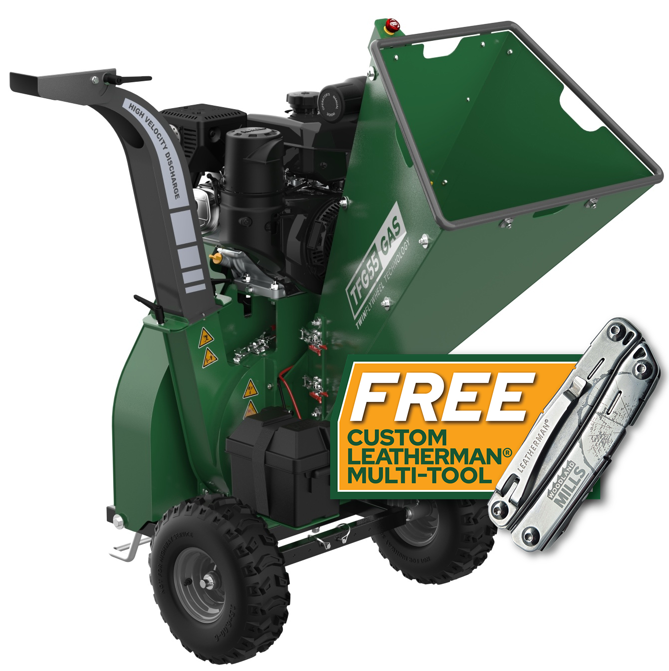 TFG55 GAS Wood Chipper
